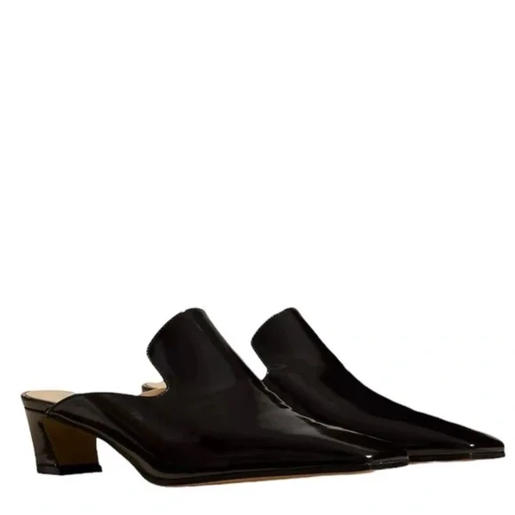 KHAITE The Marfa leather mules Women’s Size 36/6 - Picture 2 of 9